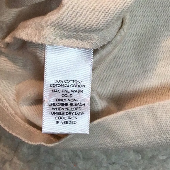 LOFT 👠Cotton 3/4 sleeve top cute zipper in back - Picture 12 of 12